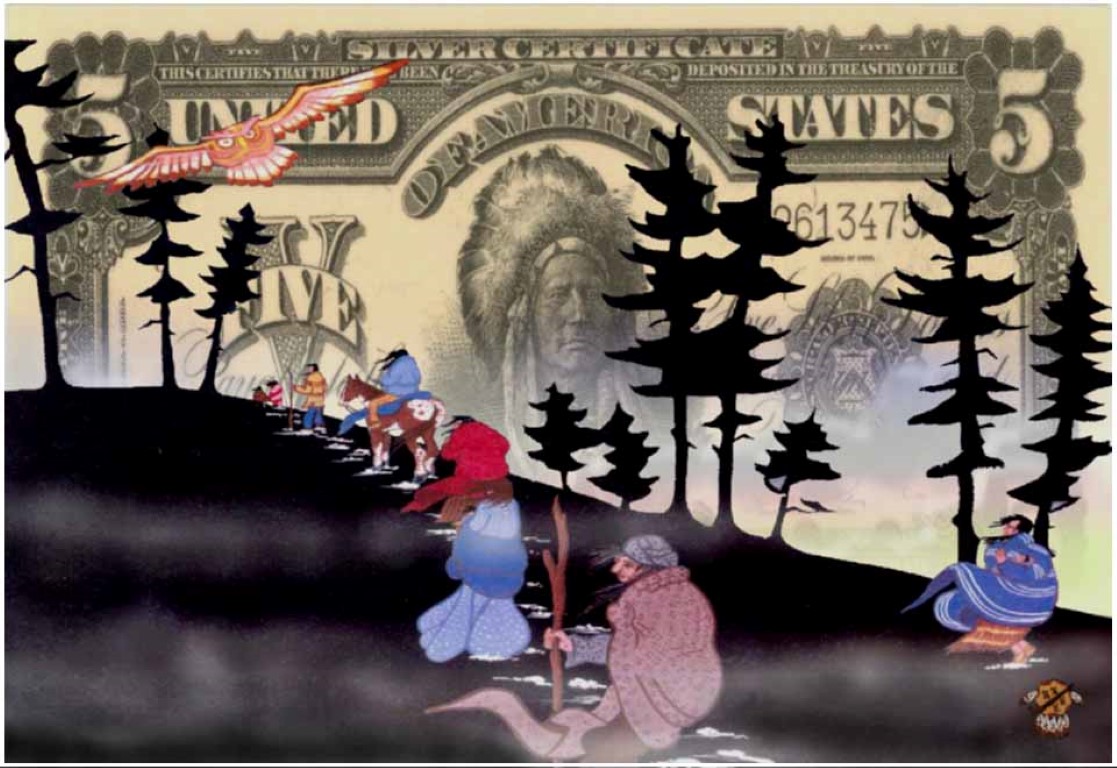 No tribe has the right to sell, even to each other, much less to strangers.  Sell a country! Why not sell the air, the great sea, as well as the earth!  Didn’t the Great Spirit make them all for the use of his children? Tecumseh, Shawnee